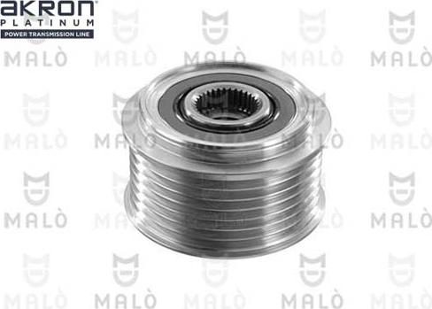 AKRON-MALÒ 1580046 - Puleggia cinghia, Alternatore www.autoricambi360.it