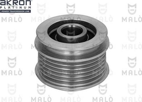 AKRON-MALÒ 1580004 - Puleggia cinghia, Alternatore www.autoricambi360.it