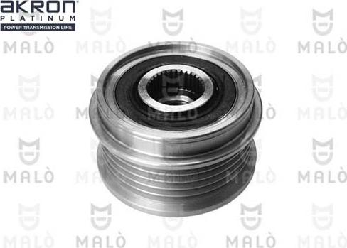 AKRON-MALÒ 1580008 - Puleggia cinghia, Alternatore www.autoricambi360.it