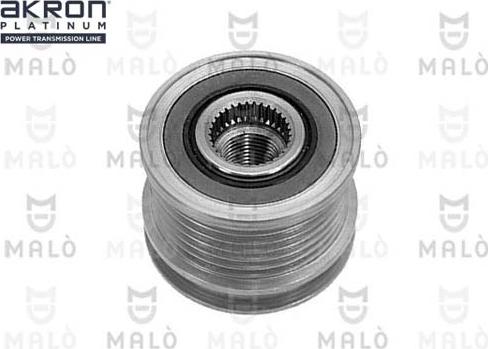 AKRON-MALÒ 1580012 - Puleggia cinghia, Alternatore www.autoricambi360.it