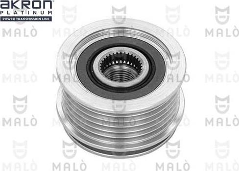 AKRON-MALÒ 1580030 - Puleggia cinghia, Alternatore www.autoricambi360.it