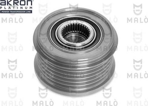 AKRON-MALÒ 1580028 - Puleggia cinghia, Alternatore www.autoricambi360.it