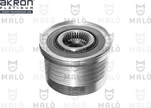 AKRON-MALÒ 1580023 - Puleggia cinghia, Alternatore www.autoricambi360.it