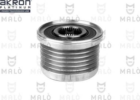 AKRON-MALÒ 1580022 - Puleggia cinghia, Alternatore www.autoricambi360.it
