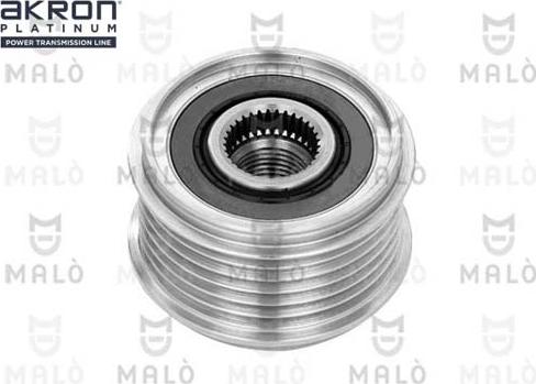 AKRON-MALÒ 1580149 - Puleggia cinghia, Alternatore www.autoricambi360.it