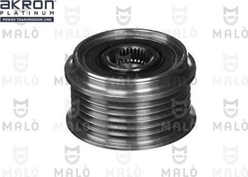 AKRON-MALÒ 1580144 - Puleggia cinghia, Alternatore www.autoricambi360.it