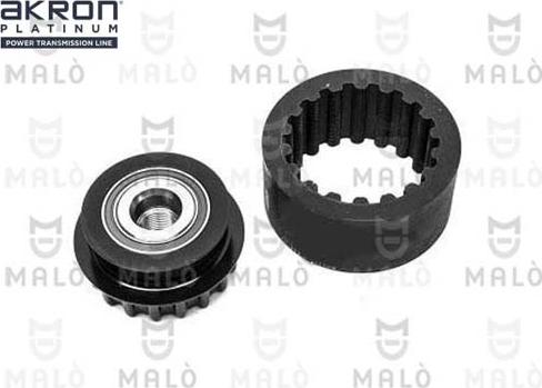 AKRON-MALÒ 1580165 - Puleggia cinghia, Alternatore www.autoricambi360.it