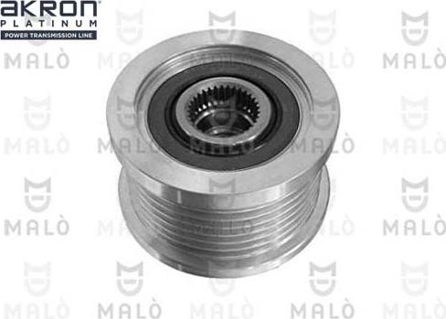AKRON-MALÒ 1580161 - Puleggia cinghia, Alternatore www.autoricambi360.it