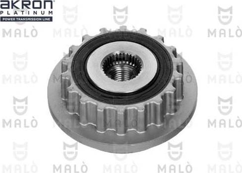AKRON-MALÒ 1580100 - Puleggia cinghia, Alternatore www.autoricambi360.it