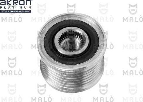 AKRON-MALÒ 1580101 - Puleggia cinghia, Alternatore www.autoricambi360.it