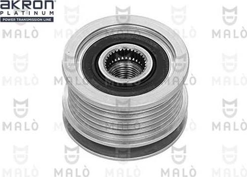 AKRON-MALÒ 1580110 - Puleggia cinghia, Alternatore www.autoricambi360.it