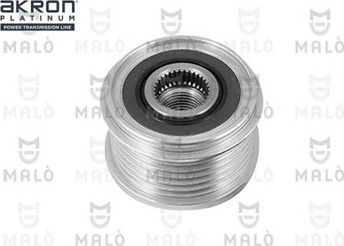 AKRON-MALÒ 1580188 - Puleggia cinghia, Alternatore www.autoricambi360.it