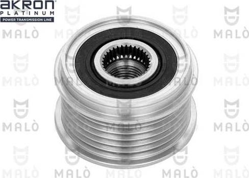 AKRON-MALÒ 1580135 - Puleggia cinghia, Alternatore www.autoricambi360.it