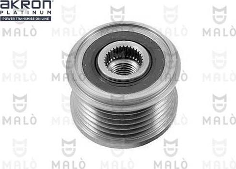 AKRON-MALÒ 1580128 - Puleggia cinghia, Alternatore www.autoricambi360.it