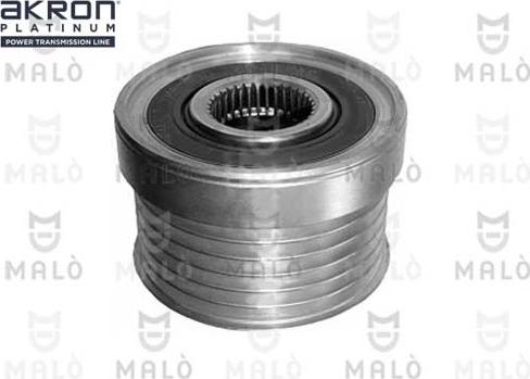 AKRON-MALÒ 1580174 - Puleggia cinghia, Alternatore www.autoricambi360.it