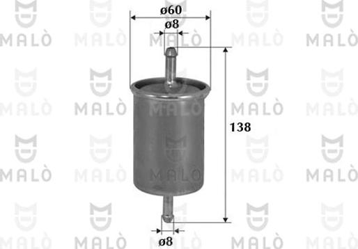 AKRON-MALÒ 1520099 - Filtro carburante www.autoricambi360.it