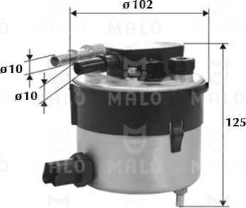 AKRON-MALÒ 1520009 - Filtro carburante www.autoricambi360.it