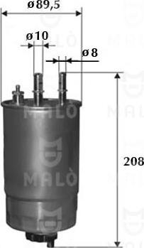 AKRON-MALÒ 1520005 - Filtro carburante www.autoricambi360.it