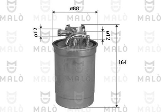 AKRON-MALÒ 1520085 - Filtro carburante www.autoricambi360.it