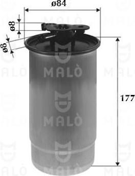 AKRON-MALÒ 1520154 - Filtro carburante www.autoricambi360.it