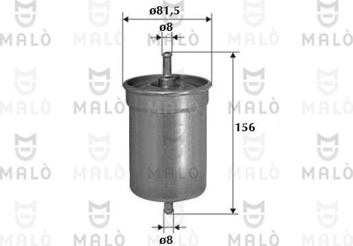 AKRON-MALÒ 1520104 - Filtro carburante www.autoricambi360.it