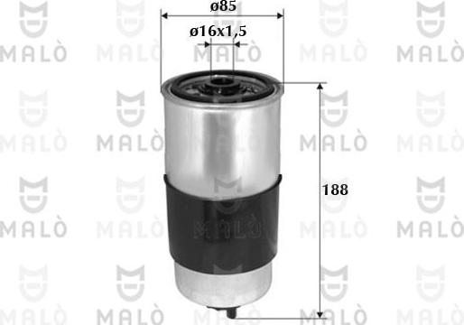 AKRON-MALÒ 1520105 - Filtro carburante www.autoricambi360.it