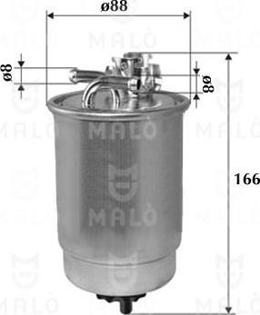 AKRON-MALÒ 1520108 - Filtro carburante www.autoricambi360.it