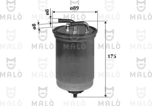 AKRON-MALÒ 1520107 - Filtro carburante www.autoricambi360.it