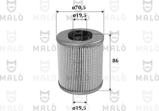AKRON-MALÒ 1520130 - Filtro carburante www.autoricambi360.it