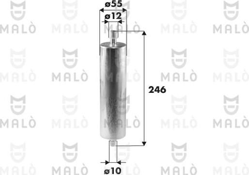 AKRON-MALÒ 1520239 - Filtro carburante www.autoricambi360.it