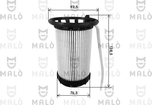 AKRON-MALÒ 1520223 - Filtro carburante www.autoricambi360.it