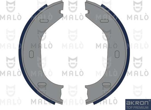 AKRON-MALÒ 1390009 - Kit ganasce, Freno stazionamento www.autoricambi360.it