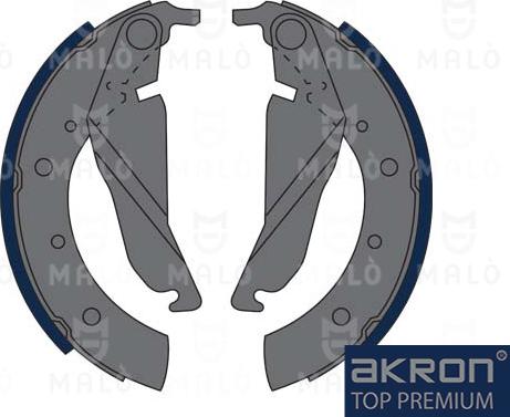 AKRON-MALÒ 1390011 - Kit ganasce freno www.autoricambi360.it