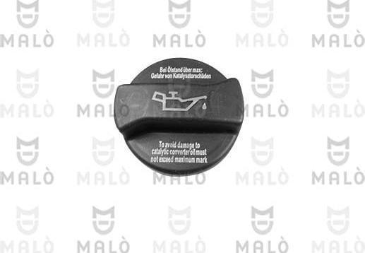 AKRON-MALÒ 134008 - Chiusura, bocchettone riempimento olio www.autoricambi360.it
