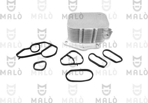 AKRON-MALÒ 135055 - Radiatore olio, Olio motore www.autoricambi360.it
