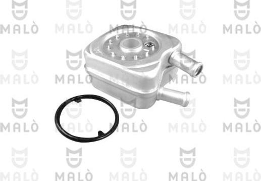 AKRON-MALÒ 135009 - Radiatore olio, Olio motore www.autoricambi360.it