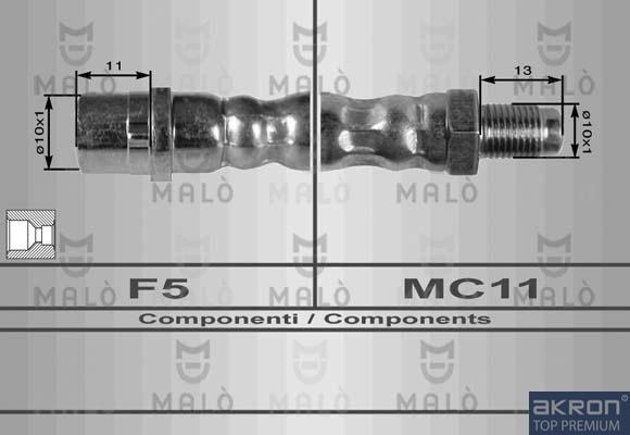 AKRON-MALÒ 8062 - Flessibile del freno www.autoricambi360.it