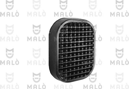 AKRON-MALÒ 2911 - Rivestimento pedale, Pedale frizione www.autoricambi360.it