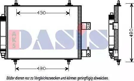 AVA CN5213D - Condensatore, Climatizzatore www.autoricambi360.it