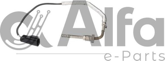 Alfa e-Parts AF09968 - Sensore, Temperatura gas scarico www.autoricambi360.it