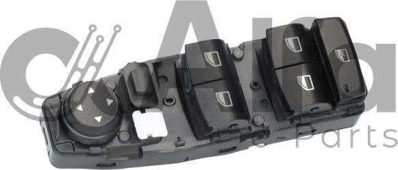 Alfa e-Parts AF05870 - Interruttore, Alzacristallo www.autoricambi360.it