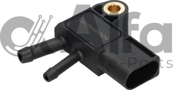 Alfa e-Parts AF05234 - Sensore, Pressione gas scarico www.autoricambi360.it