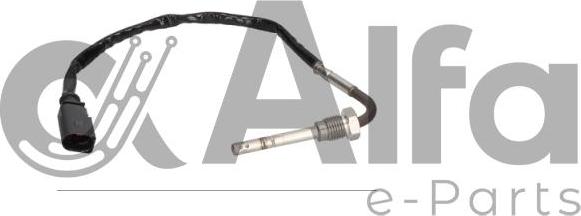 Alfa e-Parts AF10166 - Sensore, Temperatura gas scarico www.autoricambi360.it