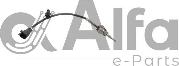 Alfa e-Parts AF13819 - Sensore, Temperatura gas scarico www.autoricambi360.it