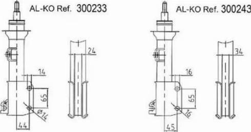 AL-KO 300230 - Ammortizzatore www.autoricambi360.it