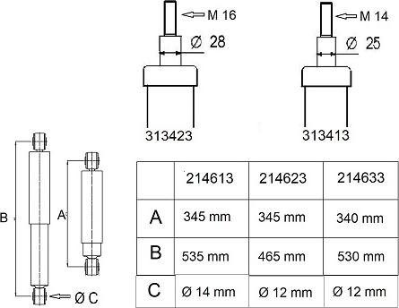 AL-KO 214613 - Ammortizzatore www.autoricambi360.it
