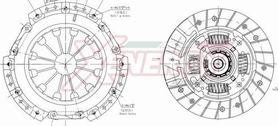 AP XENERGY VKFTB001119 - Kit frizione www.autoricambi360.it