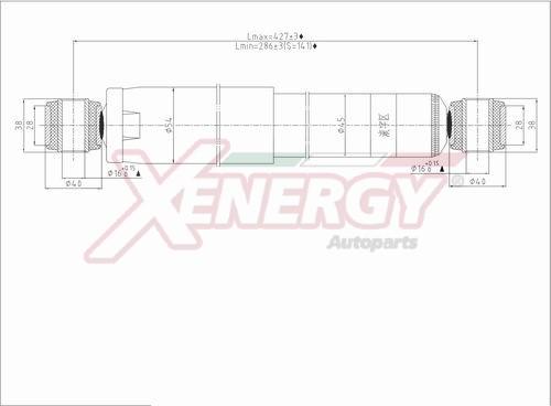 AP XENERGY X992516 - Ammortizzatore www.autoricambi360.it