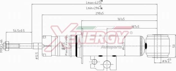 AP XENERGY X924341 - Ammortizzatore www.autoricambi360.it
