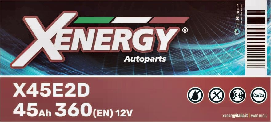AP XENERGY X45E2D - Batteria avviamento www.autoricambi360.it